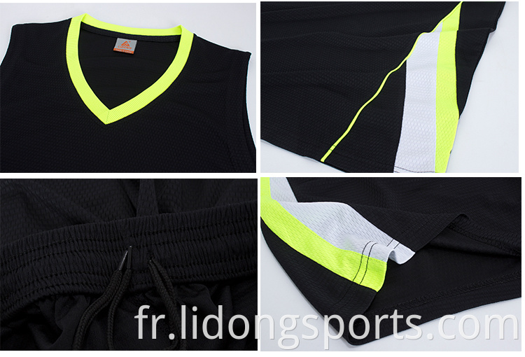 Lidong Dernière le maillot de basket-ball Design 2021 Impression numérique New Design Basketball Uniforms Wholesale